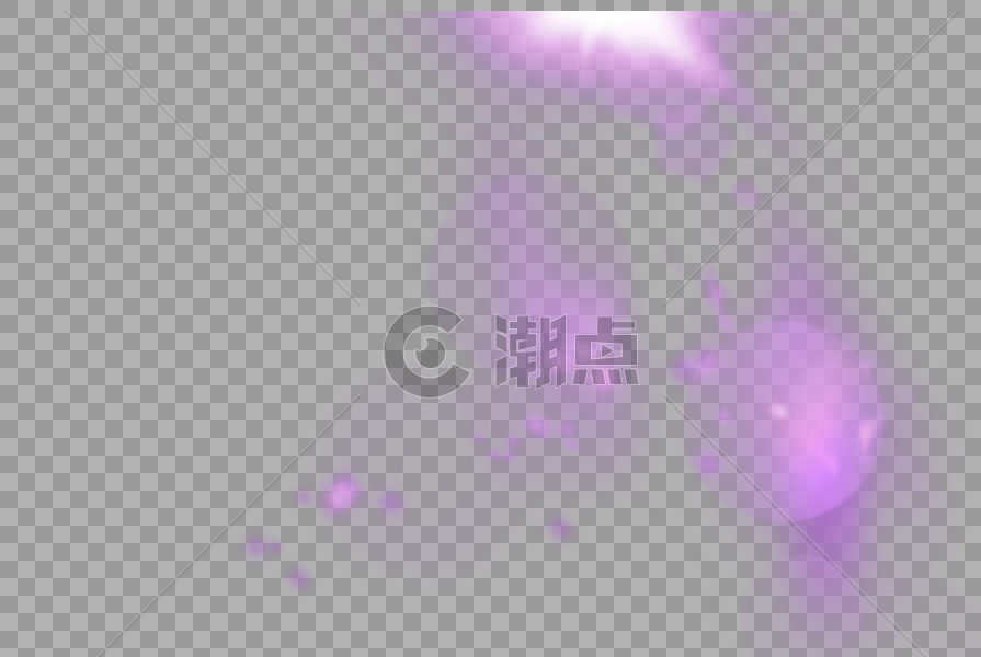 紫色动感光效图片素材免费下载