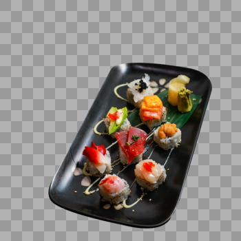 寿司拼盘图片素材免费下载