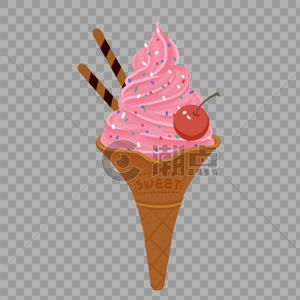 夏日冰淇淋图片素材免费下载
