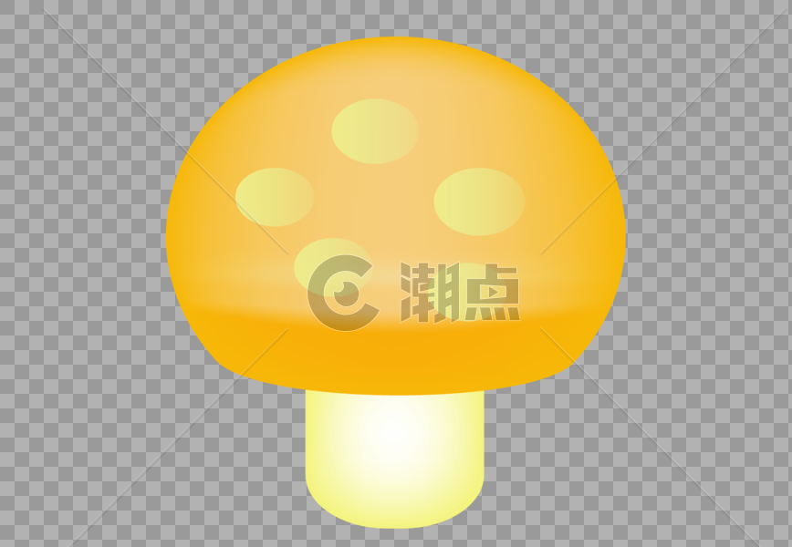 蘑菇灯图片素材免费下载
