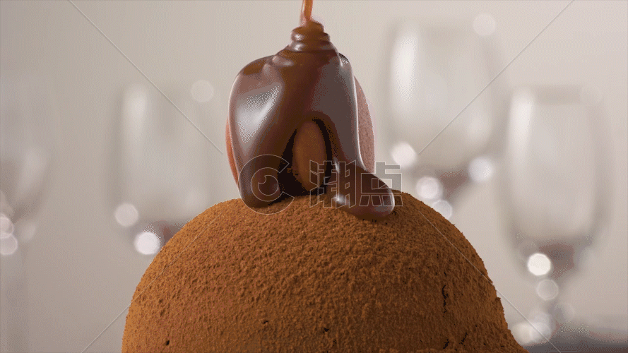 巧克力饼干GIF图片素材免费下载