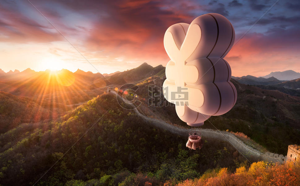创意热气球图片素材免费下载