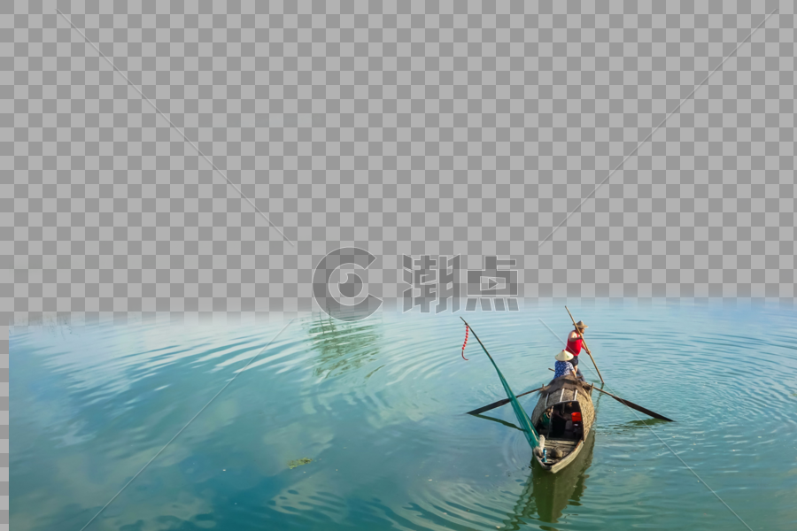 湖面上的小船图片素材免费下载