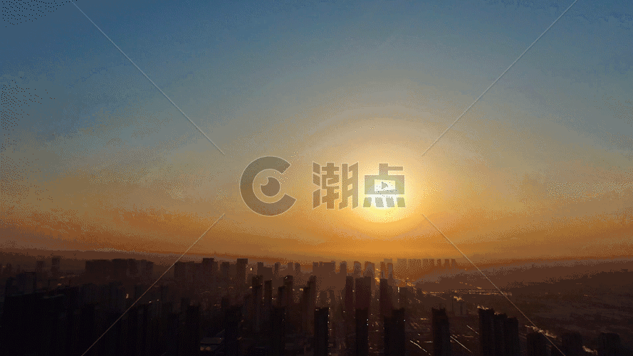 夕阳GIF图片素材免费下载