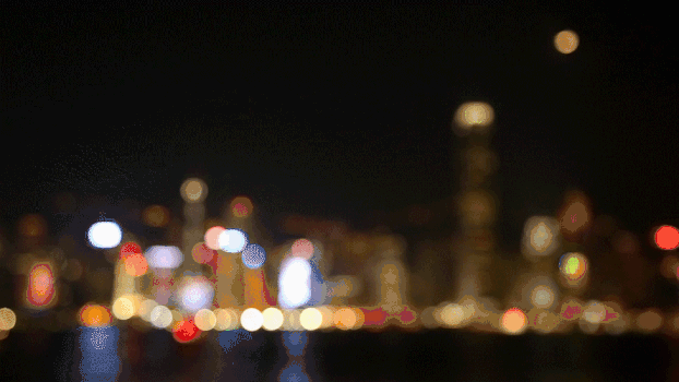 城市夜景美景GIF图片素材免费下载