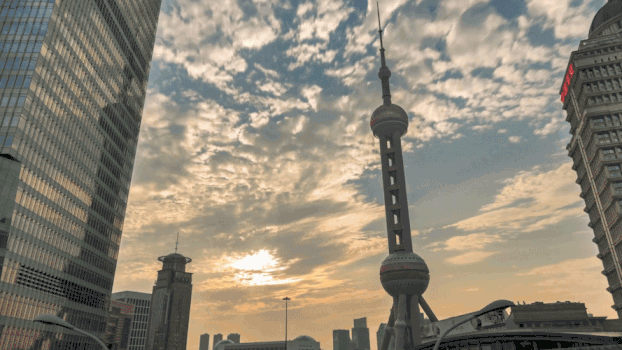 上海城市建筑GIF图片素材免费下载