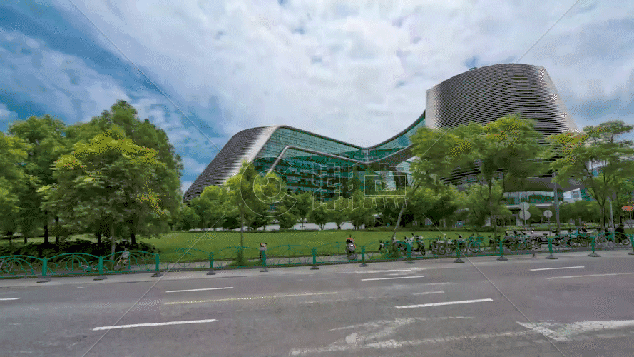 上海标志性建筑GIF图片素材免费下载