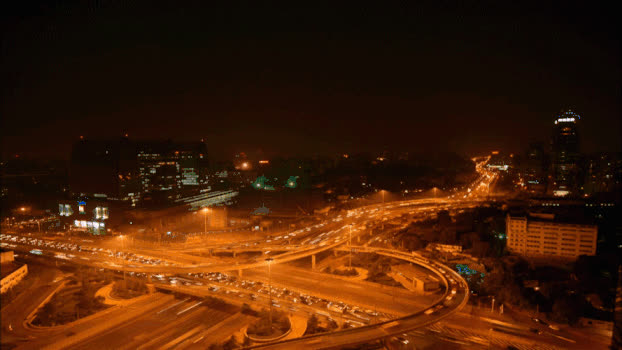 城市夜景GIF图片素材免费下载