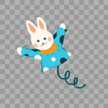 玩具兔子图片素材免费下载