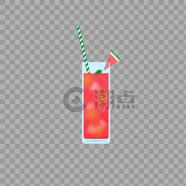冷饮 夏日饮品 西瓜汁 五颜六色的饮料 冷饮果汁图片素材免费下载
