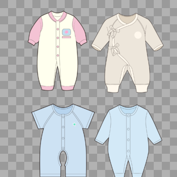 婴儿服装设计图片素材免费下载