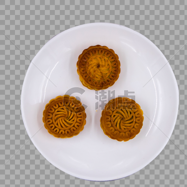 传统中秋佳节中式美食烘焙点心豆沙馅料月饼图片素材免费下载