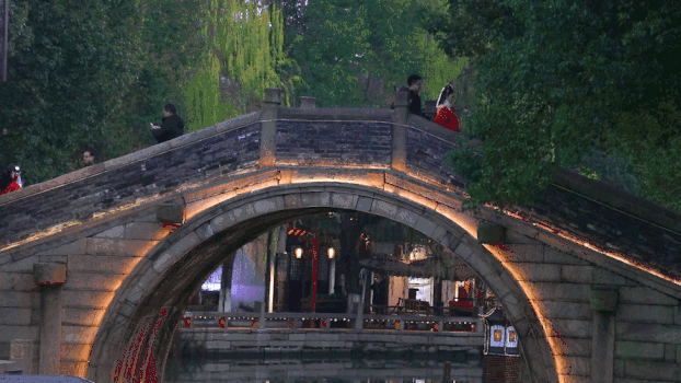 江南拱桥GIF图片素材免费下载