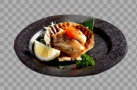 扇贝日式料理图片素材免费下载