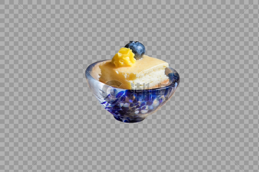 蓝莓芝士蛋糕图片素材免费下载