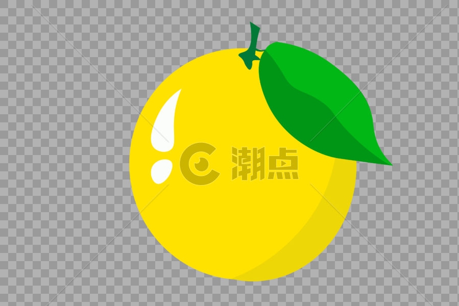 黄色美味好吃的大柚子图片素材免费下载