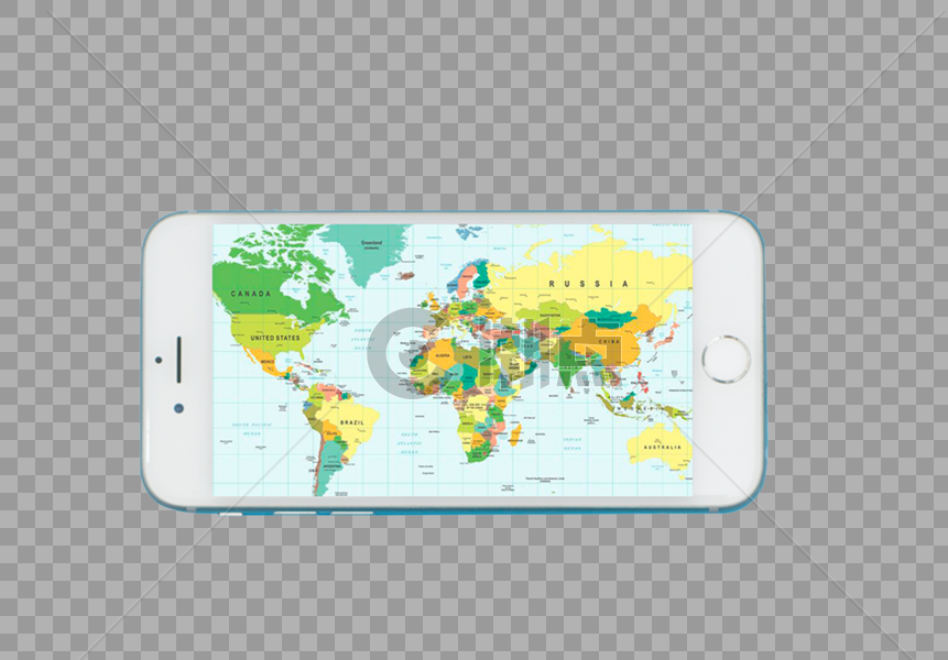 手机搜索世界地图图片素材免费下载