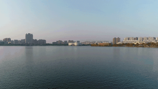 南京江北城市航拍GIF图片素材免费下载