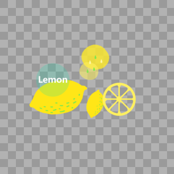 夏季清爽水果柠檬图片素材免费下载