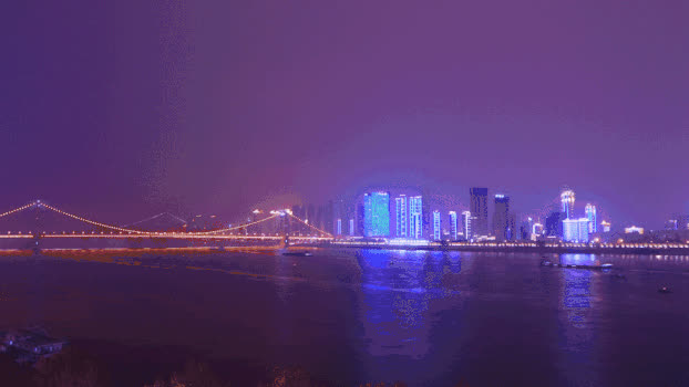 鹦鹉洲长江大桥GIF图片素材免费下载