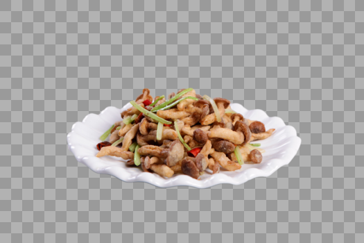 干焗蟹味菇图片素材免费下载
