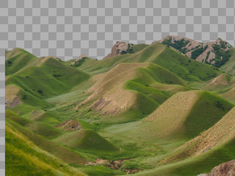 新疆山脉图片素材免费下载