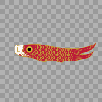 日本风鱼旗装饰图片素材免费下载