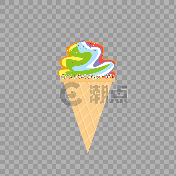 冰淇凌 甜筒图片素材免费下载