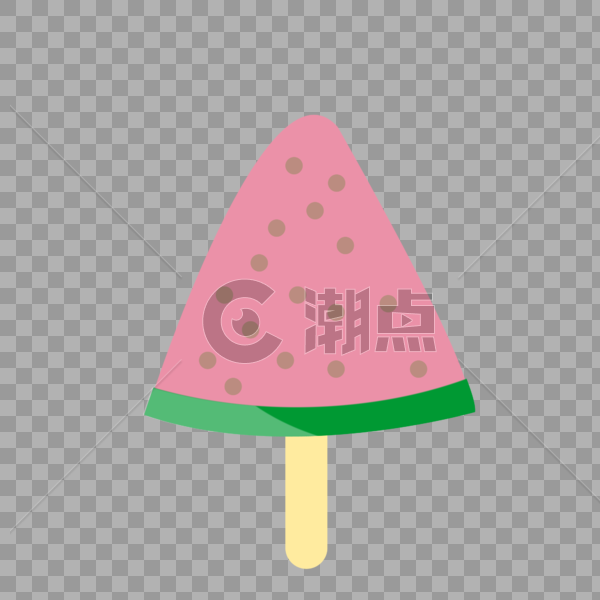 三角形西瓜蛋糕图片素材免费下载