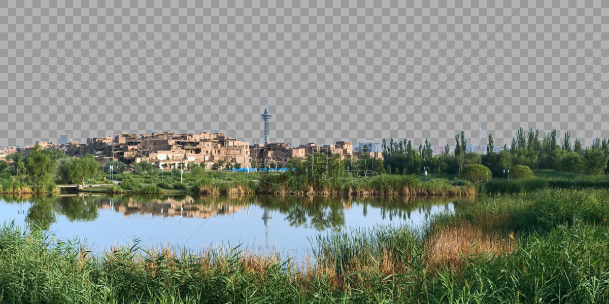 新疆喀什老城图片素材免费下载