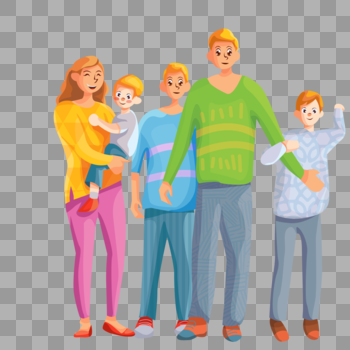 幸福的家庭图片素材免费下载