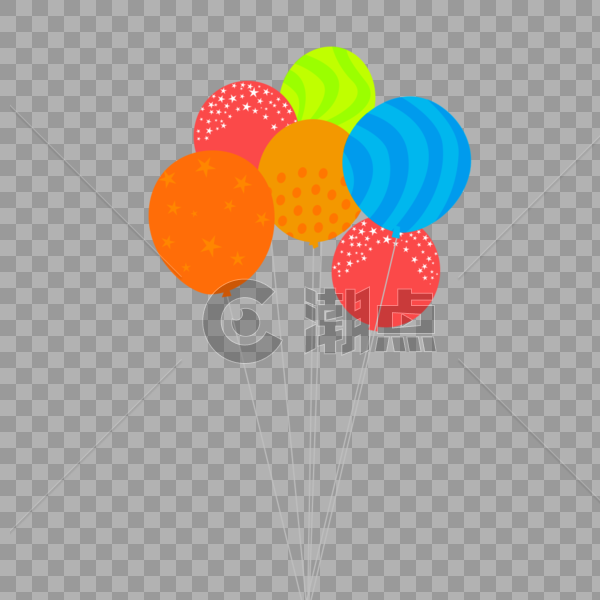 气球 彩色气球图片素材免费下载
