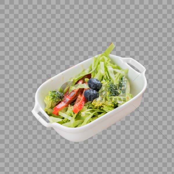 可口的蔬菜水果沙拉图片素材免费下载