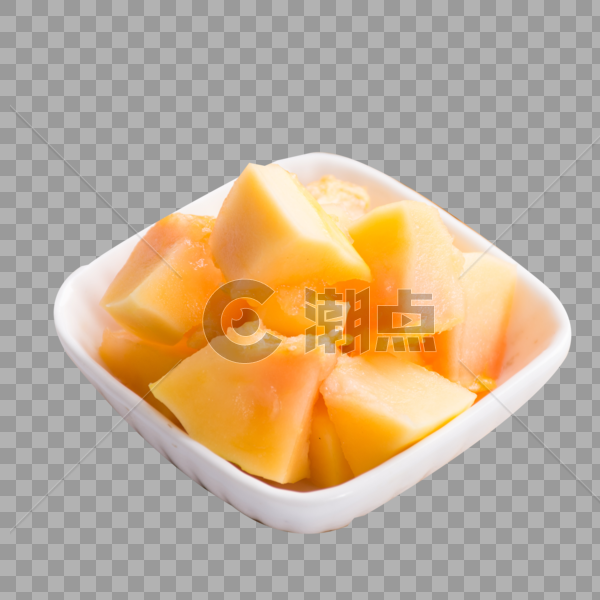 新鲜美味的木瓜图片素材免费下载