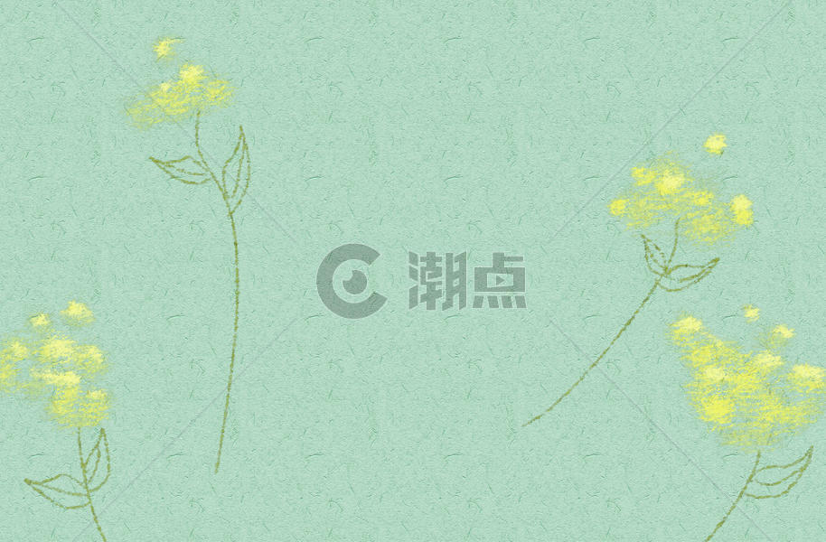花卉插画背景图片素材免费下载