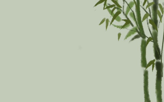 绿色插画竹子图片素材免费下载