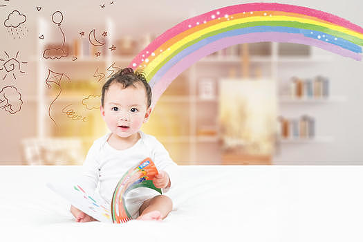 创意宝宝早教图片素材免费下载