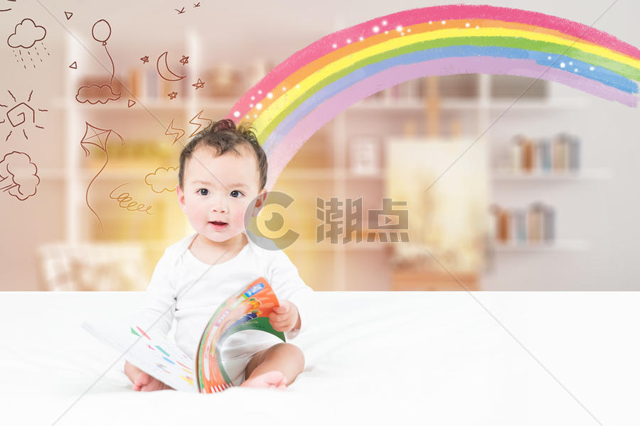 创意宝宝早教图片素材免费下载