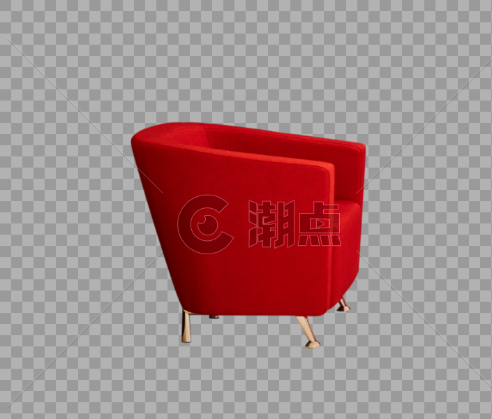 红色沙发椅图片素材免费下载