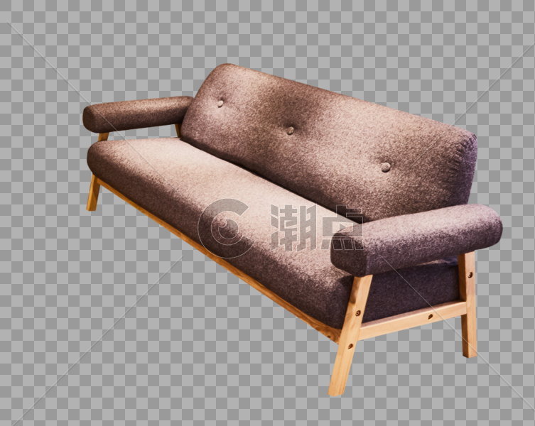 柔软的灰色沙发图片素材免费下载