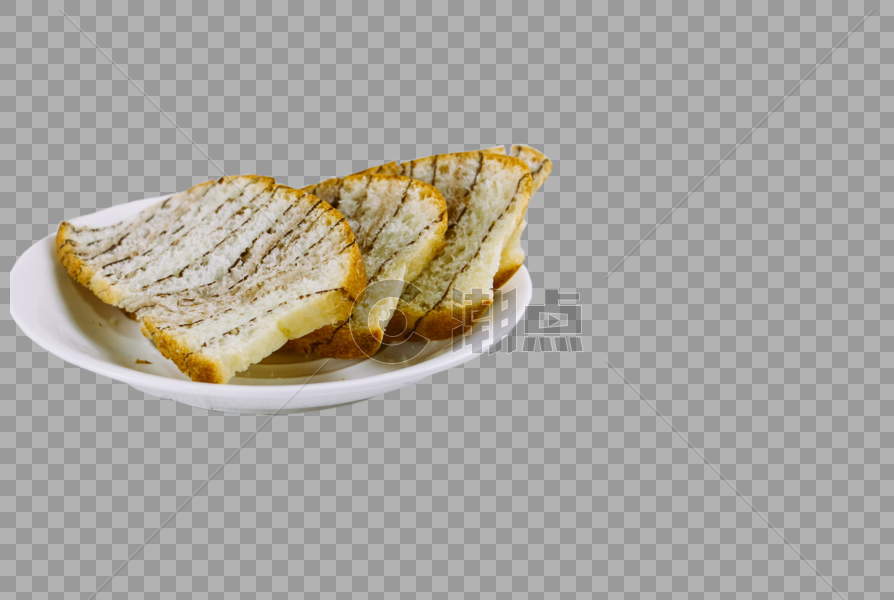 面包盘子食物图片素材免费下载