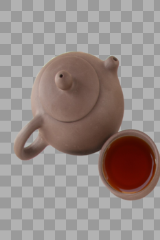 紫砂茶壶茶具茶杯图片素材免费下载