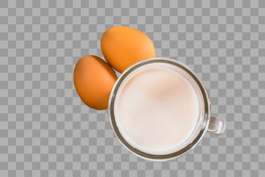 鸡蛋水杯牛奶图片素材免费下载