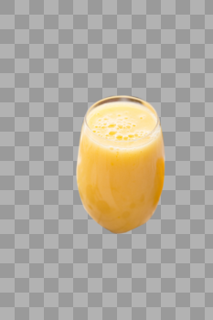 橙汁玻璃杯果饮图片素材免费下载