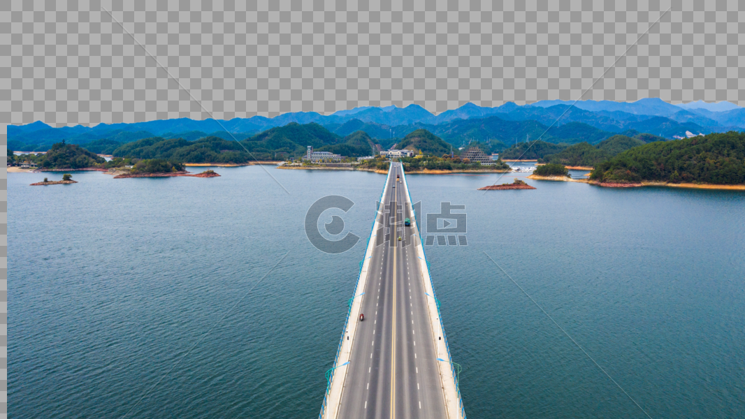 杭州千岛湖大桥图片素材免费下载