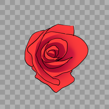 鲜艳的红色玫瑰花图片素材免费下载