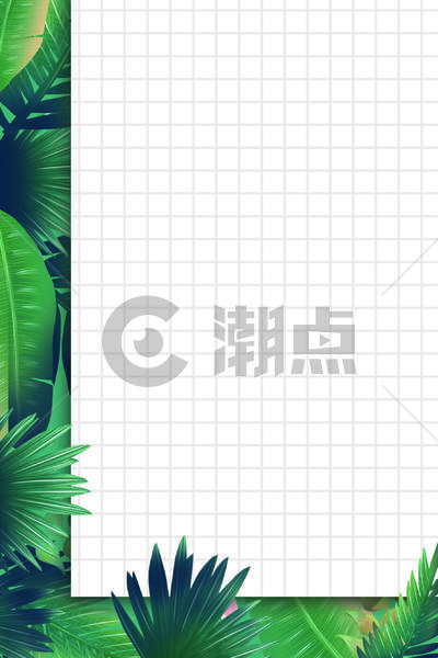 文艺清新植物背景图片素材免费下载