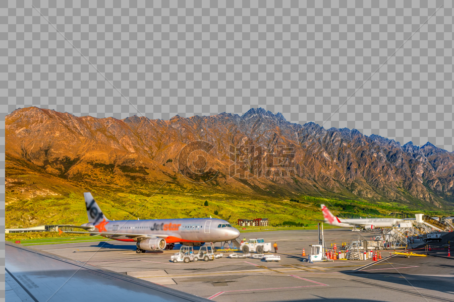 新西兰机场风光图片素材免费下载