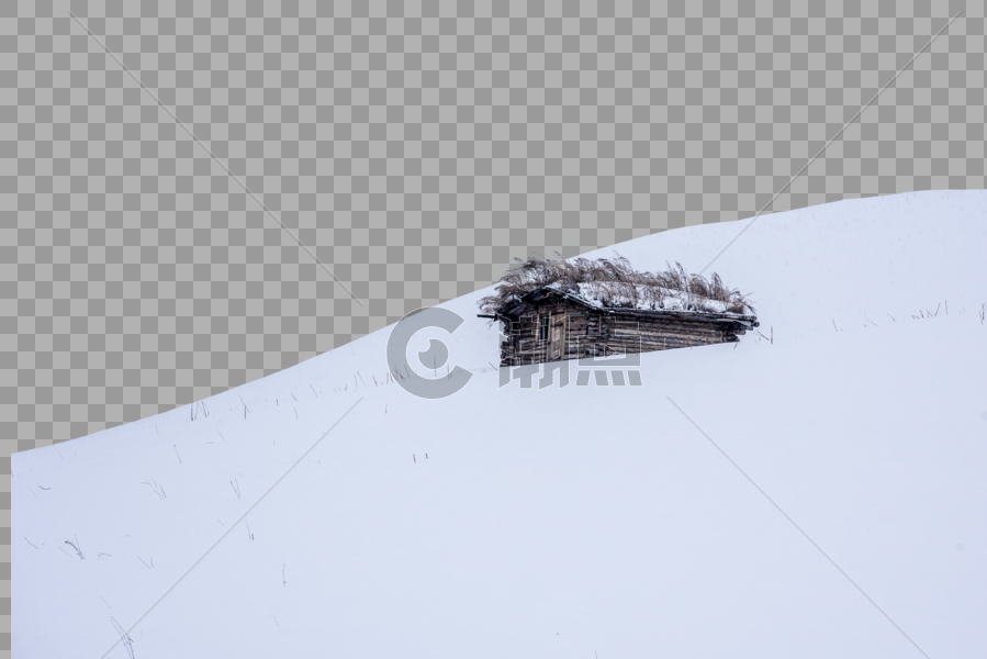 冬季木屋图片素材免费下载