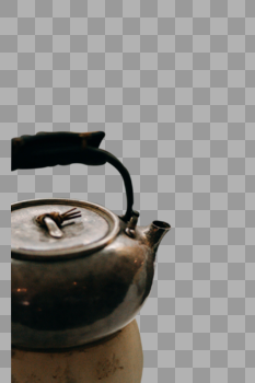 铁壶茶壶茶座茶具图片素材免费下载